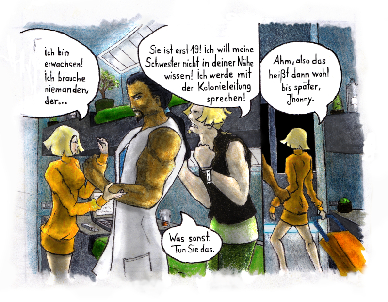 miniaturcomic auf kakaokarten von sockenzombie - seite 8 (antares)